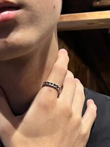 Nhẫn bạc nam cá tính
